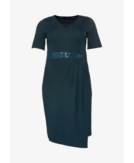 Puošni Sheego džersio suknelė