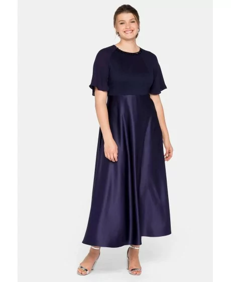 Vakarinė Sheego suknelė trikotažiniu viršumi Sheego - 1