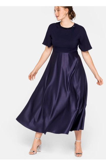 Vakarinė Sheego suknelė trikotažiniu viršumi Sheego - 2