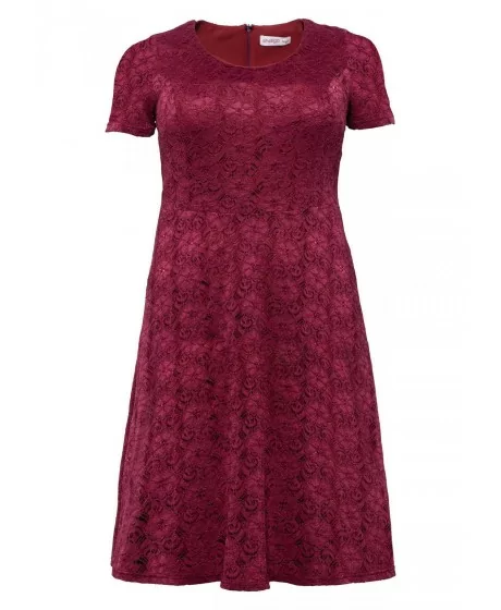 Sheego nėrinių suknelė su figūrą formuojančiu apatiniu