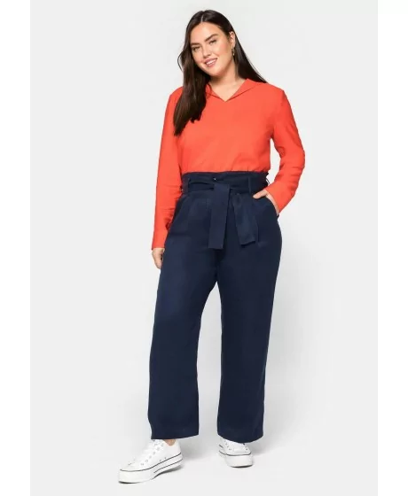 Plačios Sheego kelnės elastingu juosmeniu